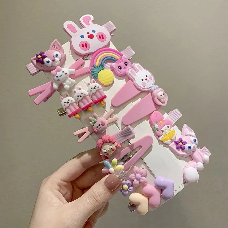 2# Pink Rabbit 14-Piece Set