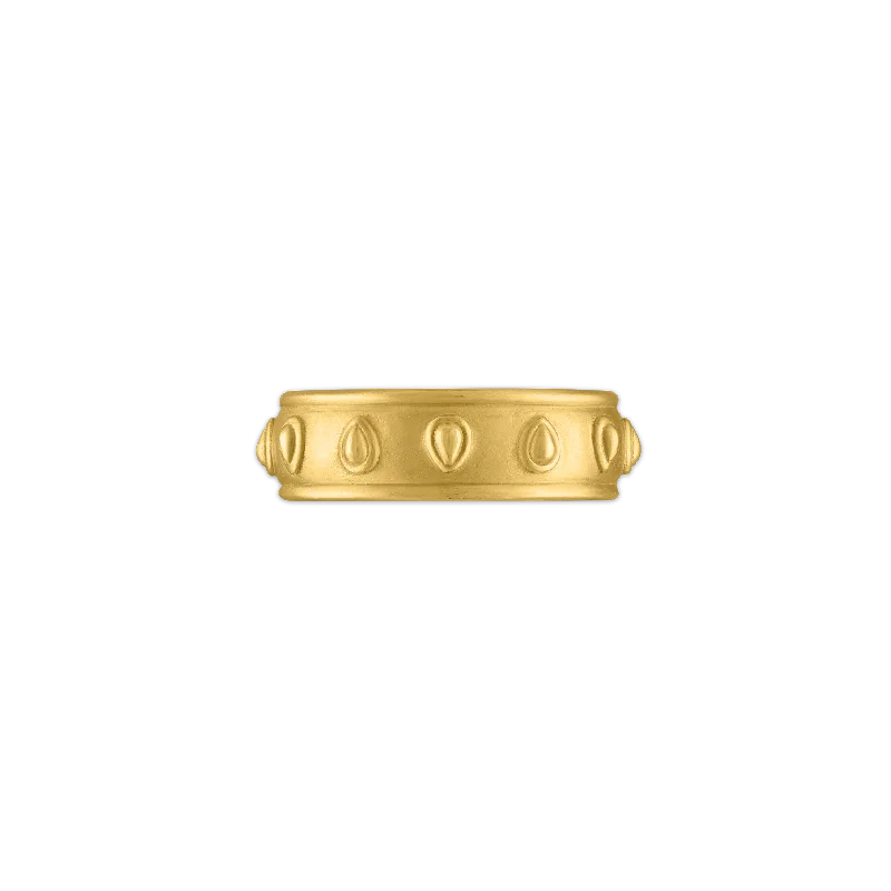 women’s gold-plated rings-Caulis Band