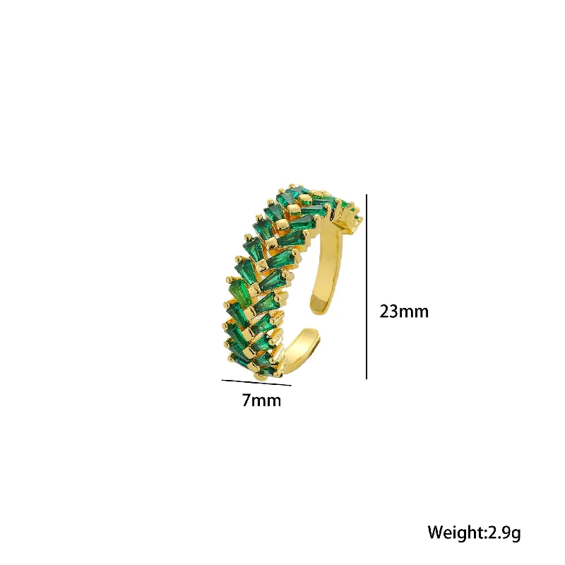 648 gold green zircon