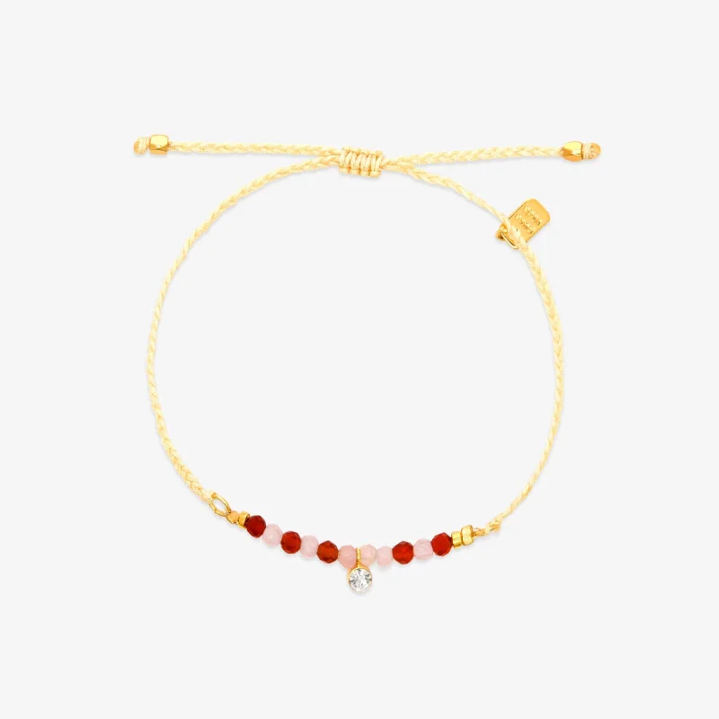 women’s square bangles-Lover Charm Dainty Bracelet