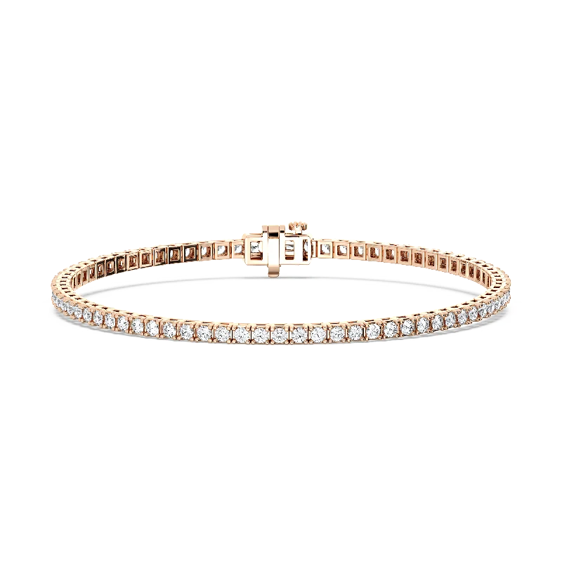 women’s diamond-studded bangles-Petite Classic 4-Prong Tennis Bracelet