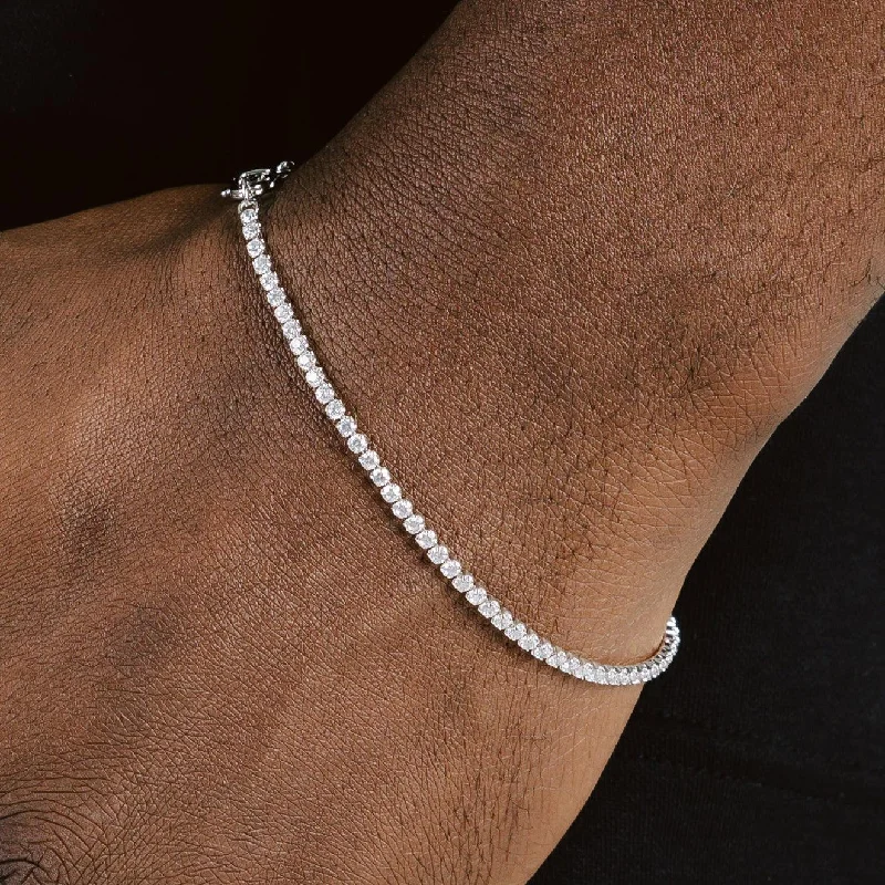 women’s delicate bracelets-2mm Tennis Bracelet