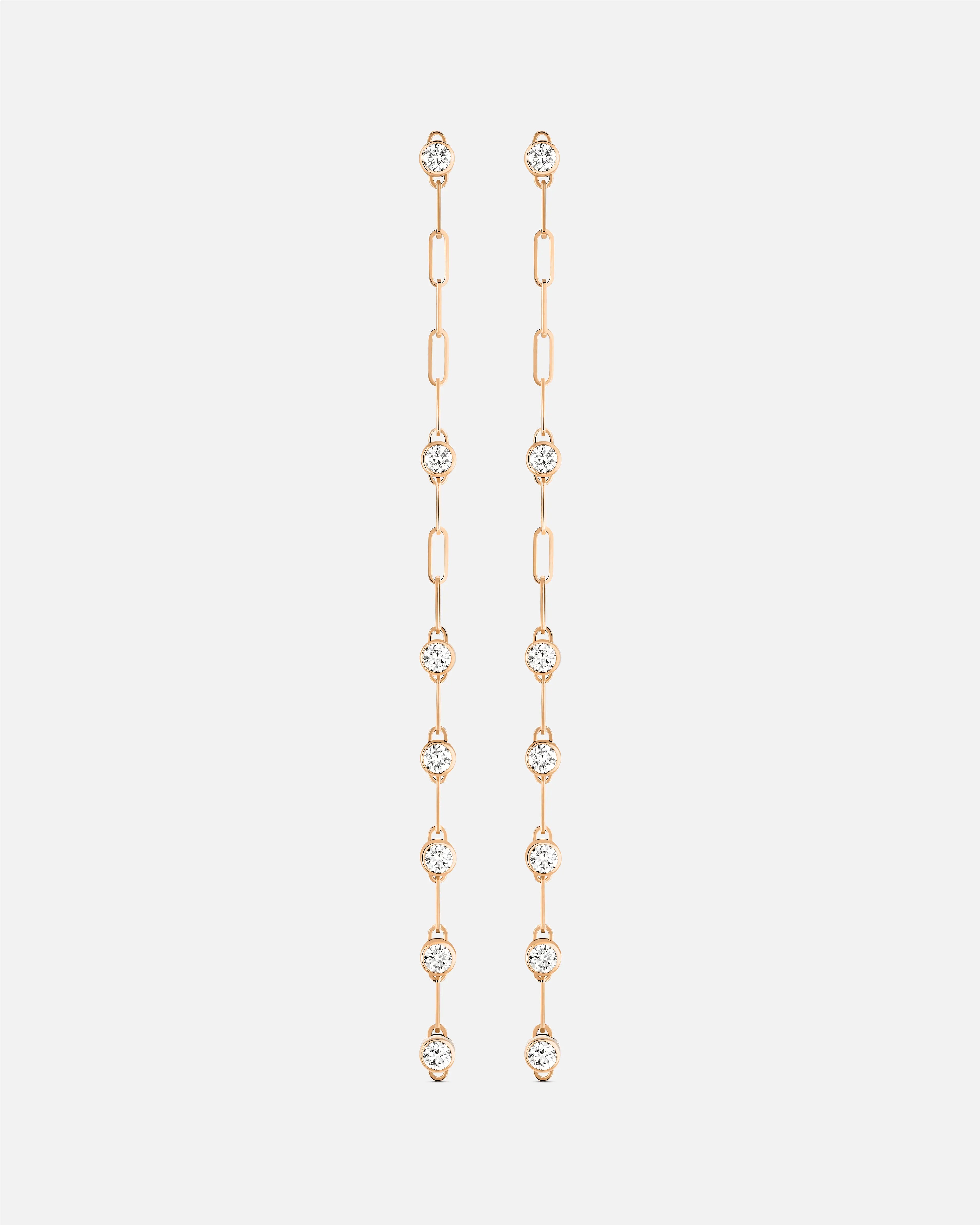 women’s matching earrings-Evening GM Classics Earrings in Rose Gold