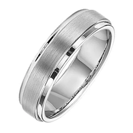 women’s multi-stone engagement rings-Tungsten Carbide Wedding Band