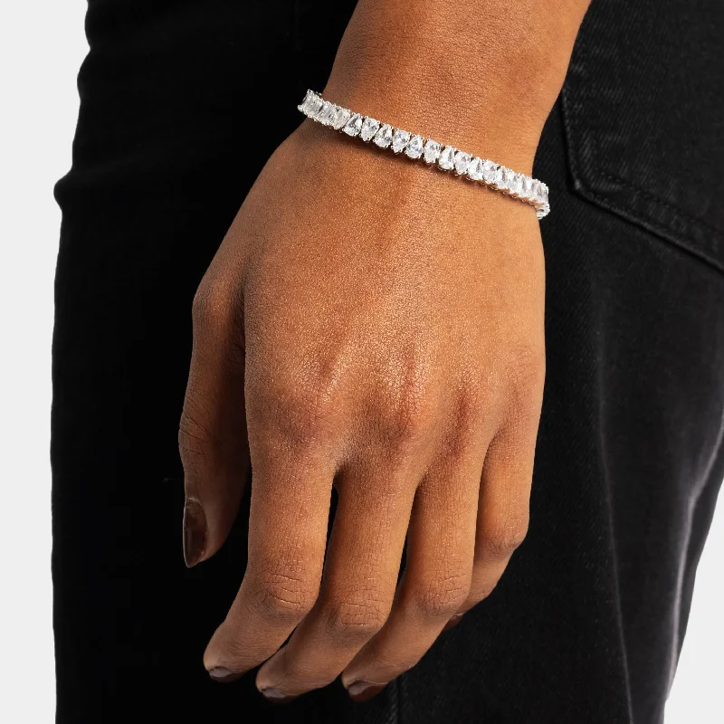 women’s diamond bracelets-Pearcut Tennis Bracelet