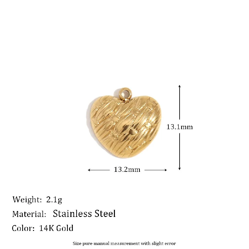 Weaving Love Pendant - Gold