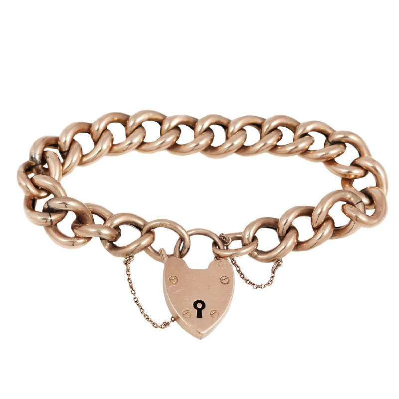 women’s fashion cuffs-Forever Linked Heart Bracelet