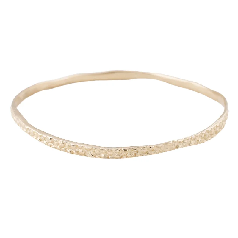 women’s minimalist bracelets-Gold Stingray Bangle