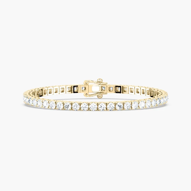 women’s luxury cuff bracelets-Lab Grown Diamond Tennis Bracelet