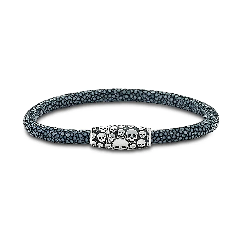 women’s holiday bracelets-Samuel B. Tobaru Stingray Bracelet (Multiple Colors)