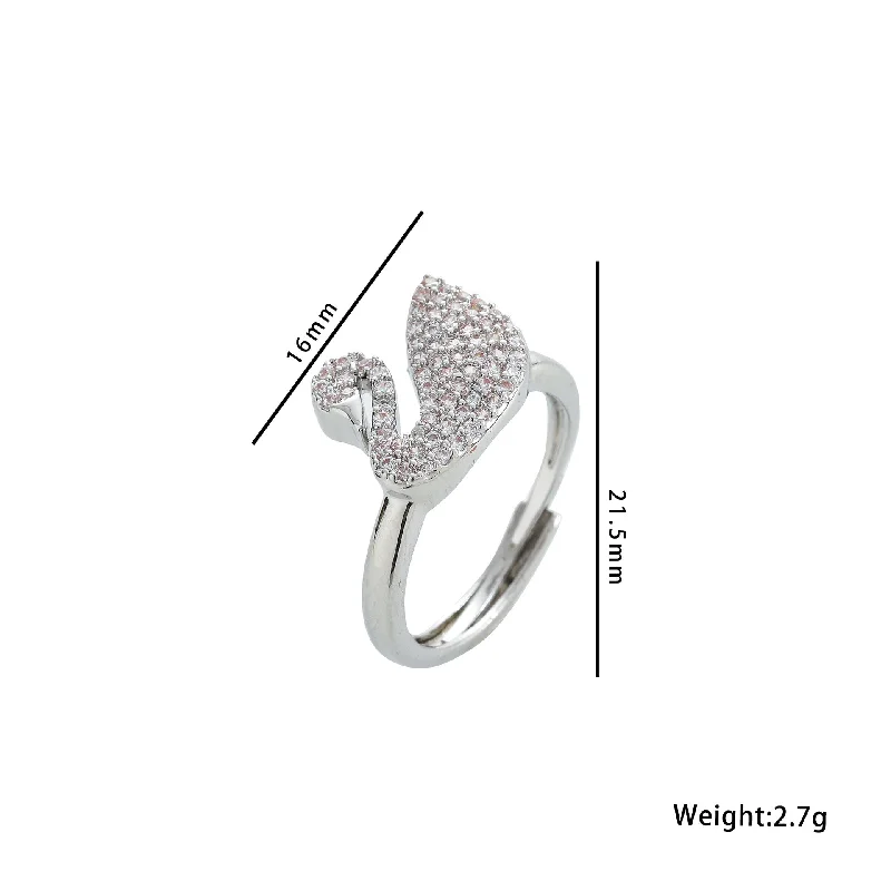 8964 Silver Swan Ring