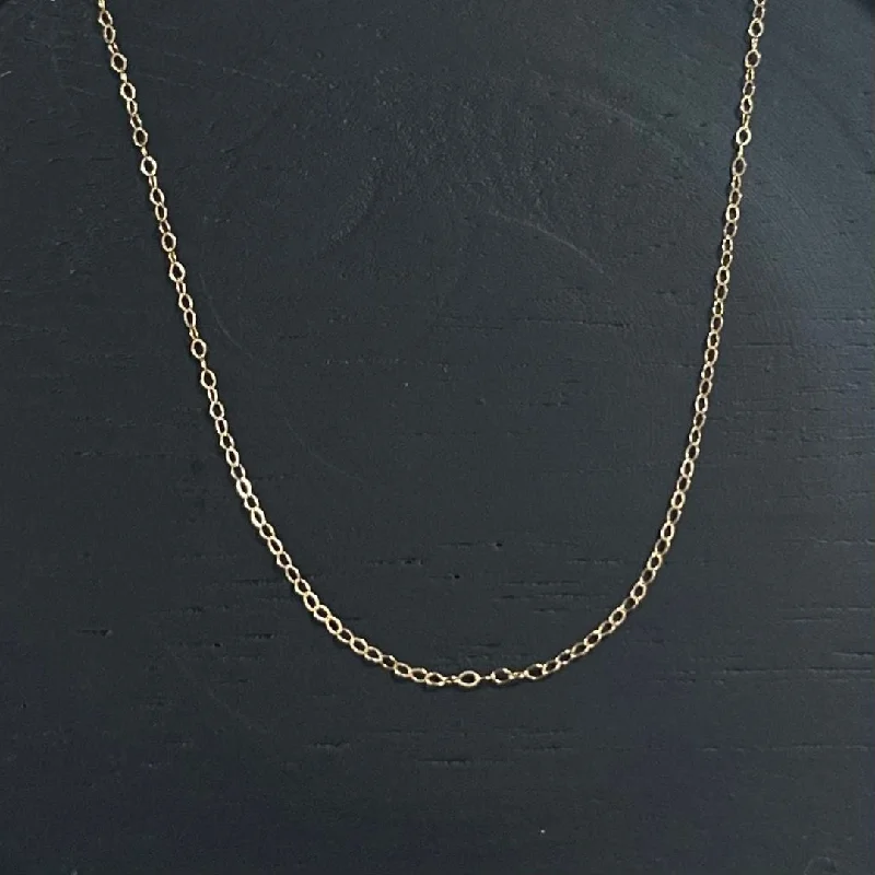 women’s boho necklaces-14kt Gold-Filled Chain Necklace