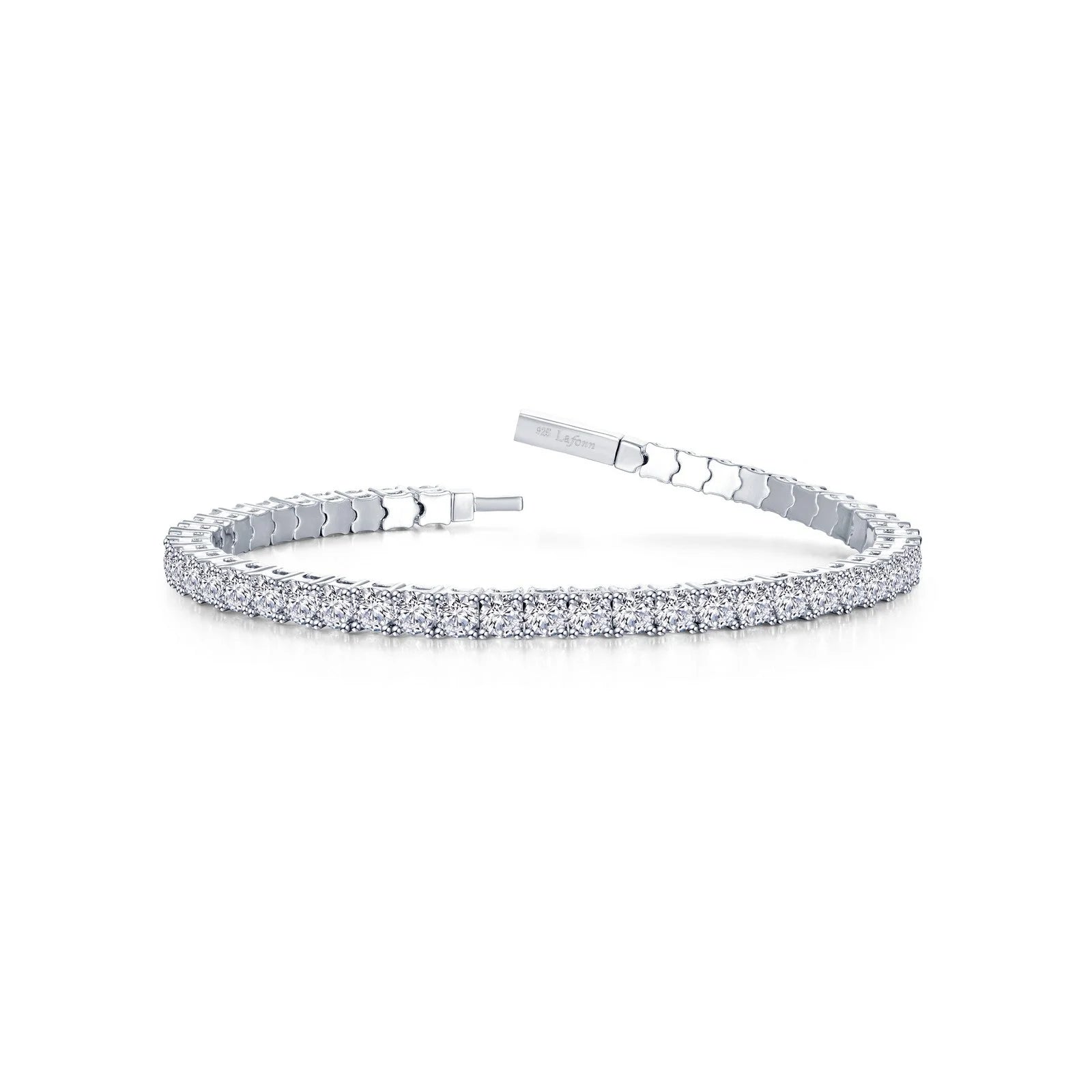 women’s timeless bracelets-Lafonn Simulated Diamond Flexible Tennis Bracelet B0198CLP68