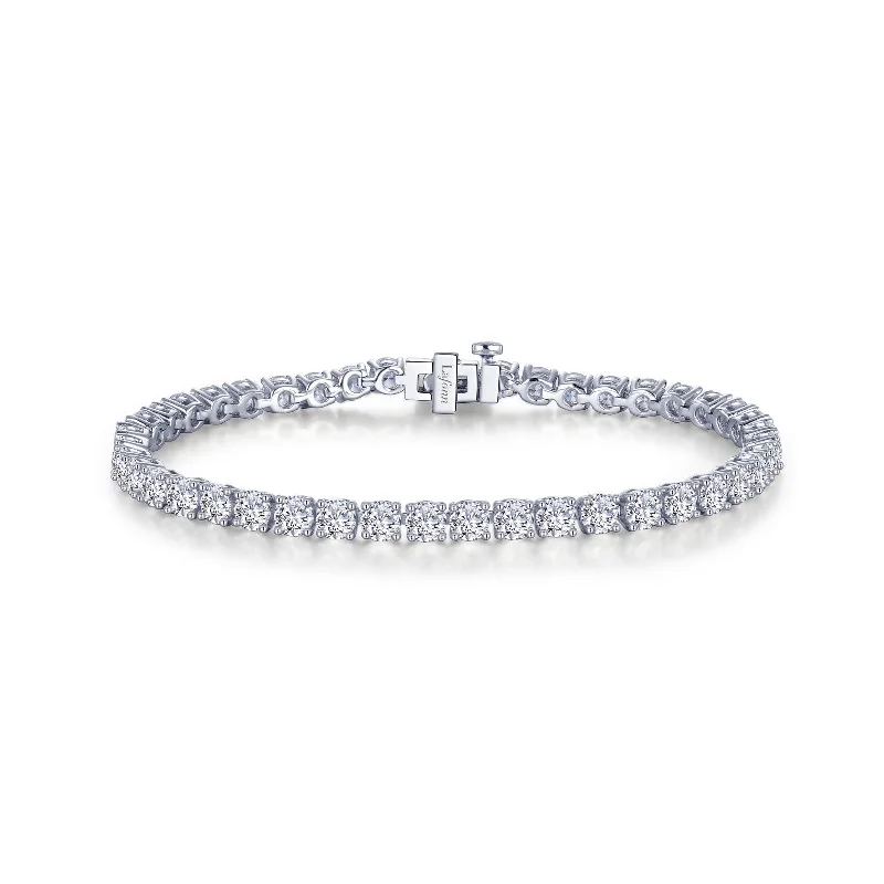 women’s geometric bangles-Lafonn Simulated Diamond 11.00ct. Classic Tennis Bracelet B0176CLP