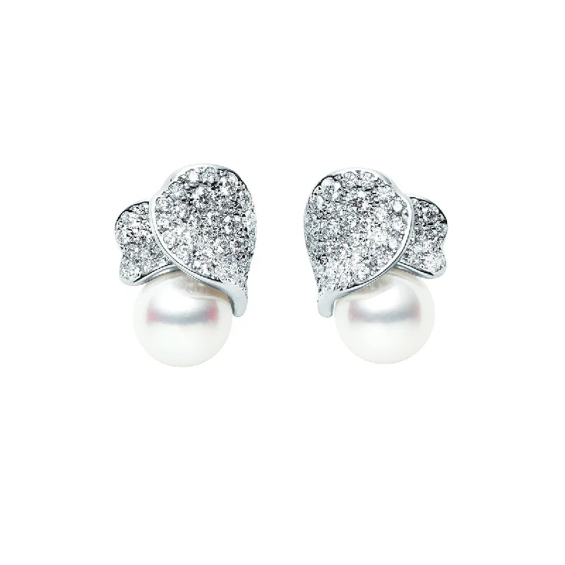 women’s sparkling earrings-Les Petales Place Vendome Earrings