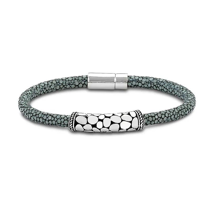 women’s anniversary bracelets-Samuel B. Api Stingray Bracelet (Multiple Colors)