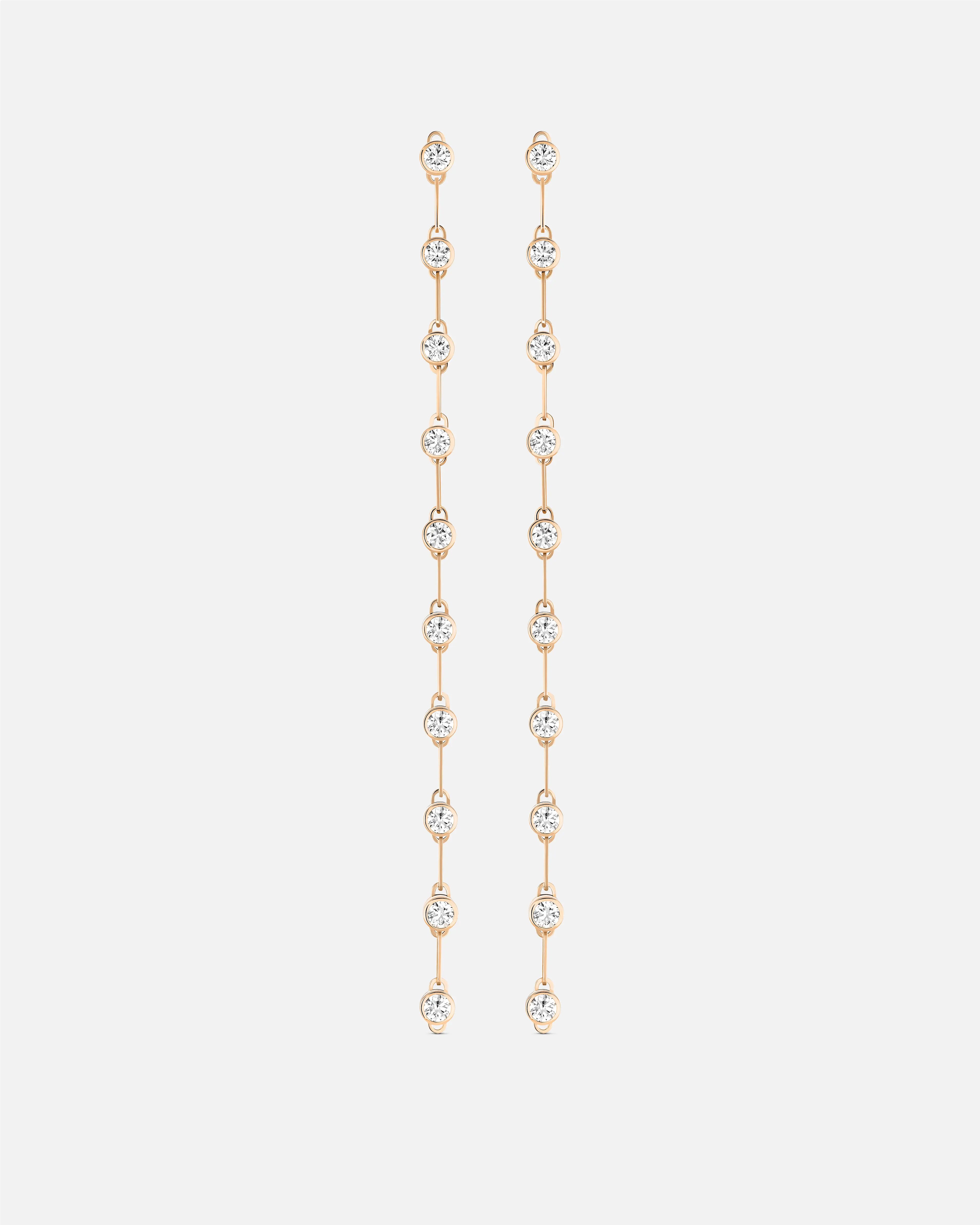 women’s casual earrings-Gala GM Classics Earrings in Rose Gold