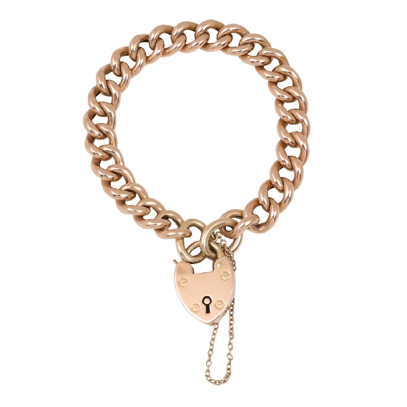 women’s stackable bracelets-Gold Love Locket Heart Bracelet