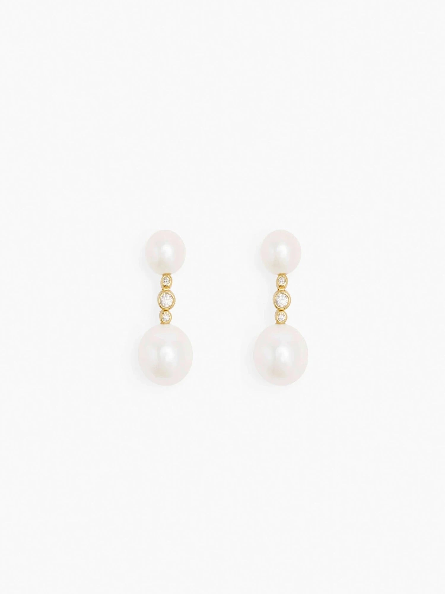 women’s intricate earrings-Odile Pearl Earrings