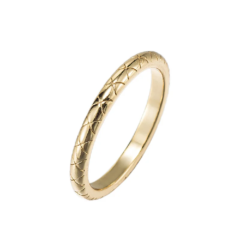 women’s solitaire rings-Engraved Band Ring