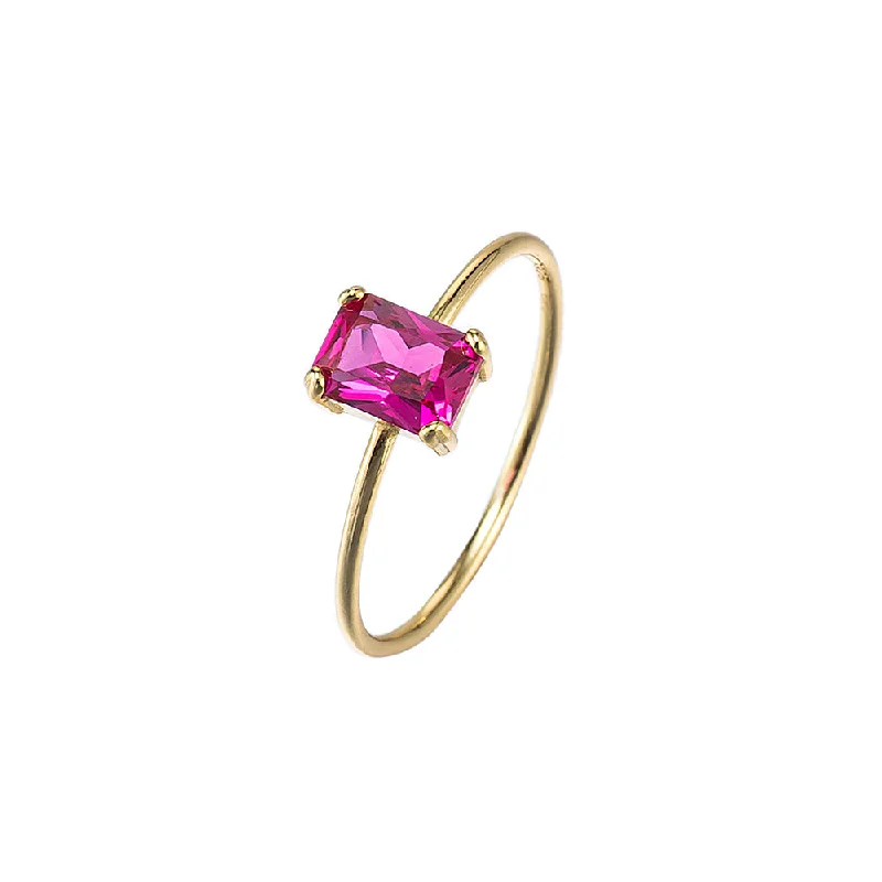 18ct Gold Plated Pink