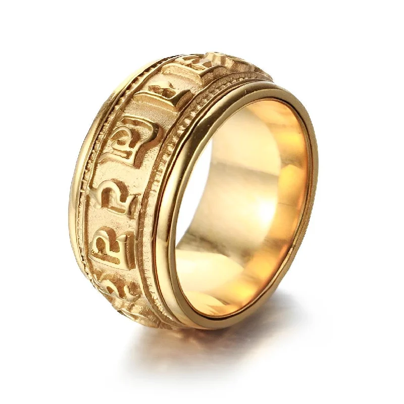 women’s pinky rings-Ancient Style Ring